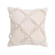 Boho Throw Pillow Cover Bohemian Geometric Pillowcase Soft Tufted Lumbar Cushion Covers