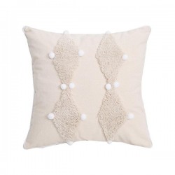 Boho Throw Pillow Cover Bohemian Geometric Pillowcase Soft Tufted Lumbar Cushion Covers
