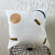 Tufted Pillow Cover Embroidered Simple Geometry Throw Pillow Covers for Home Office