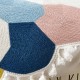Tufted Pillow Cover Embroidered Simple Geometry Throw Pillow Covers for Home Office