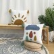 Throw Pillowcase 45cm Square Sun Moon Tufted Fringe Cushion Cover Home Decors