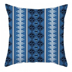 Nordic Bohemian Colorful Geometric Stripes Throw Pillow for Case Polyester Peach Velvet