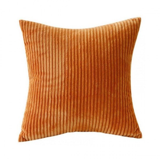 Corduroy Pillow Cover 45x45cm Square Throw Cushion Cover Household