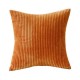 Corduroy Pillow Cover 45x45cm Square Throw Cushion Cover Household