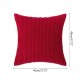 Corduroy Pillow Cover 45x45cm Square Throw Cushion Cover Household