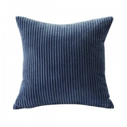 Corduroy Pillow Cover 45x45cm Square Throw Cushion Cover Household